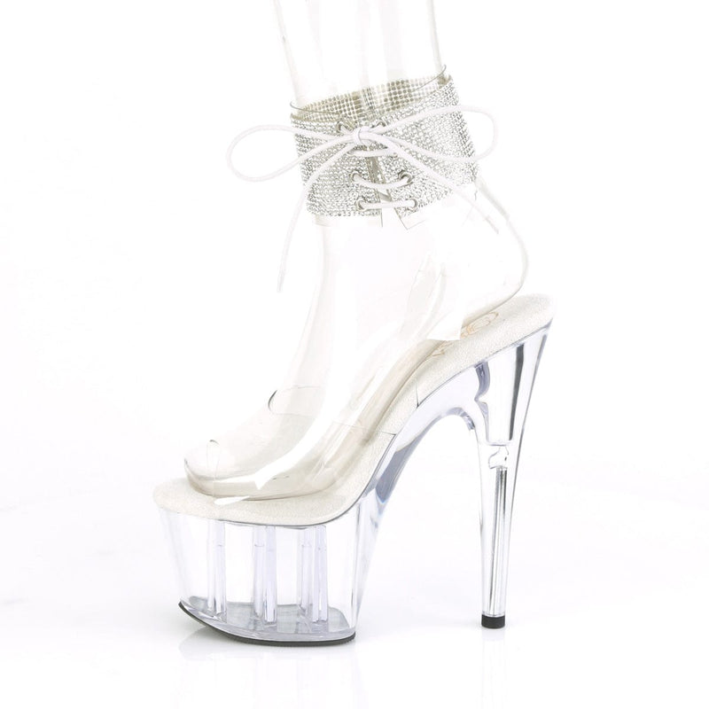 ADORE-791-2RS Clear/Clear Platform Sandal Pleaser US Size (Women's): 5
