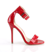 AMUSE-10 Red Patent Sandal Pleaser US Size (Women's): 5