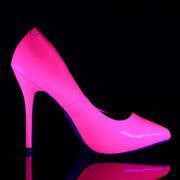 AMUSE-20 Neon Fuchsia Patent Pump Pleaser US Size (Women's): 5