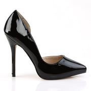 AMUSE-22 Black Patent Pump Pleaser US Size (Women's): 5