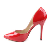 AMUSE-22 Red Patent Pump Pleaser US Size (Women's): 5