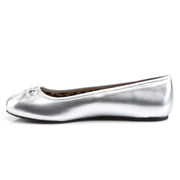 ANNA-01 Silver Metallic Pu CURRENT Pleaser Pink Label US Size (Women's): 9