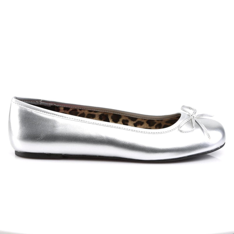 ANNA-01 Silver Metallic Pu CURRENT Pleaser Pink Label US Size (Women's): 9