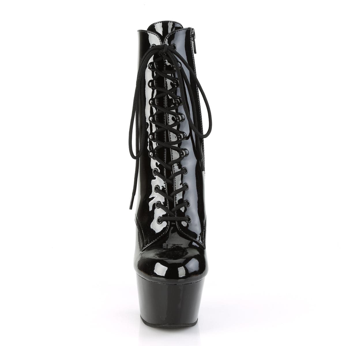 ASPIRE-1020 Black Patent/Black Ankle Boot Pleaser US Size (Women's): 5