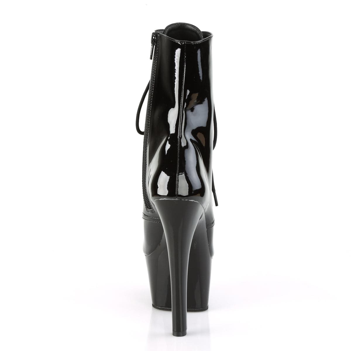 ASPIRE-1020 Black Patent/Black Ankle Boot Pleaser US Size (Women's): 5