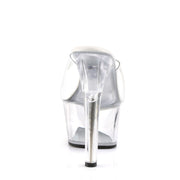 ASPIRE-601 Clear/Clear Slide Pleaser US Size (Women's): 5
