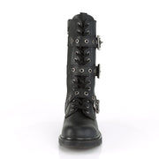 BOLT-330 Black Vegan Leather Mid-Calf Boot Demonia US Size (Unisex/Men's): 4