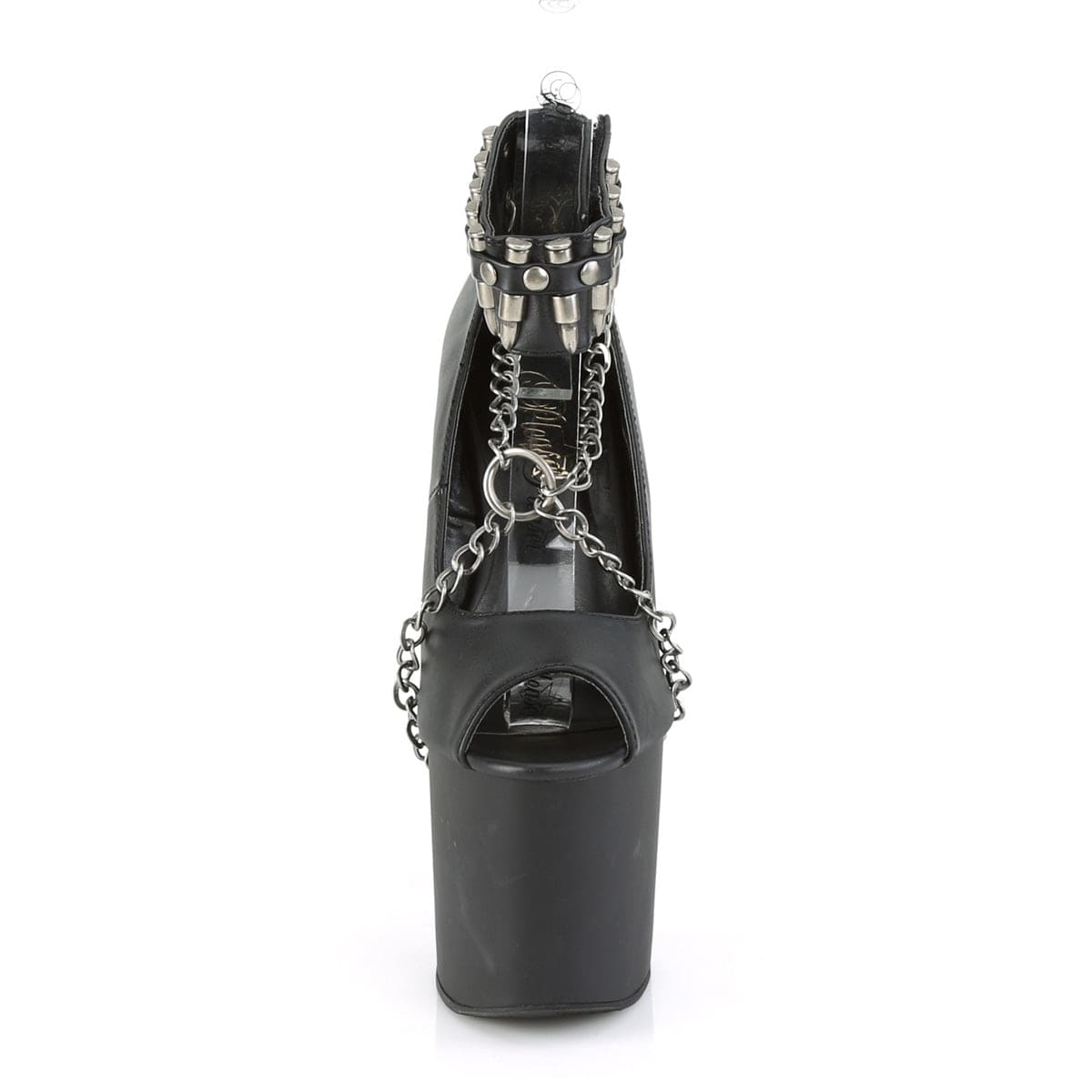BONDGIRL-783 Black Faux Leather/Black Matte Pump Pleaser US Size (Women's): 5