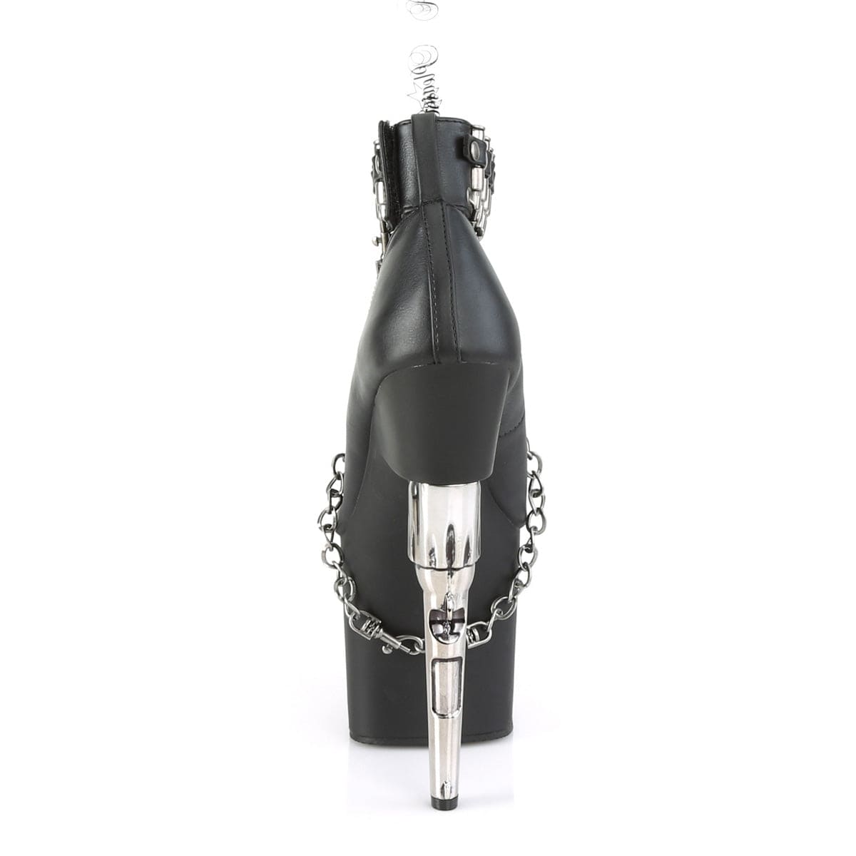BONDGIRL-783 Black Faux Leather/Black Matte Pump Pleaser US Size (Women's): 5