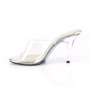 CARESS-401 Clear/Clear CURRENT Fabulicious US Size (Women's): 5