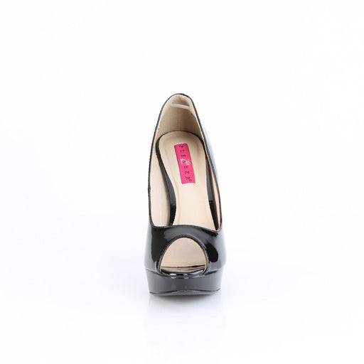 CHLOE-01 Black Patent CURRENT Pleaser Pink Label US Size (Women's): 9