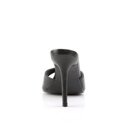 CLASSIQUE-01 Black Kid Pu Slide Pleaser US Size (Women's): 5