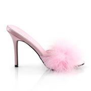 CLASSIQUE-01F Baby Pink Pu-Fur CURRENT Fabulicious US Size (Women's): 5