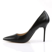 CLASSIQUE-20 Black Kid Pu Pump Pleaser US Size (Women's): 5