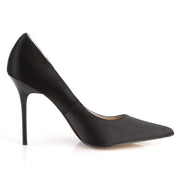 CLASSIQUE-20 Black Satin Pump Pleaser US Size (Women's): 5