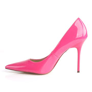 CLASSIQUE-20 Hot Pink Patent Pump Pleaser US Size (Women's): 5