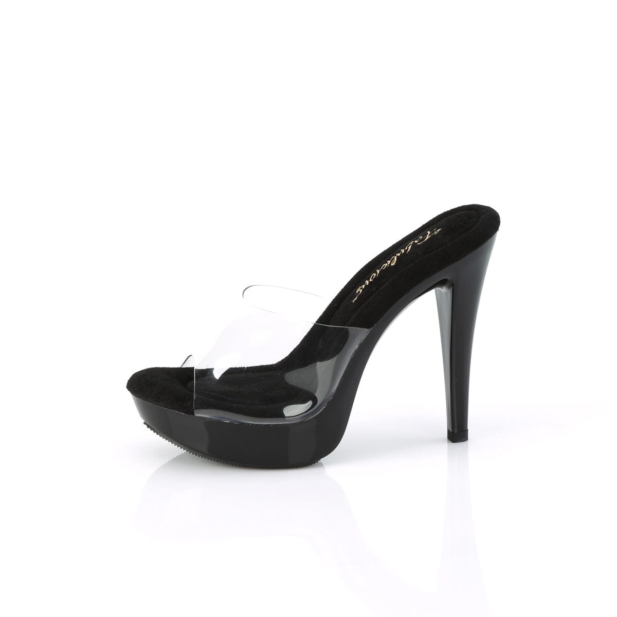 COCKTAIL-501 Clear/Black CURRENT Fabulicious US Size (Women's): 5