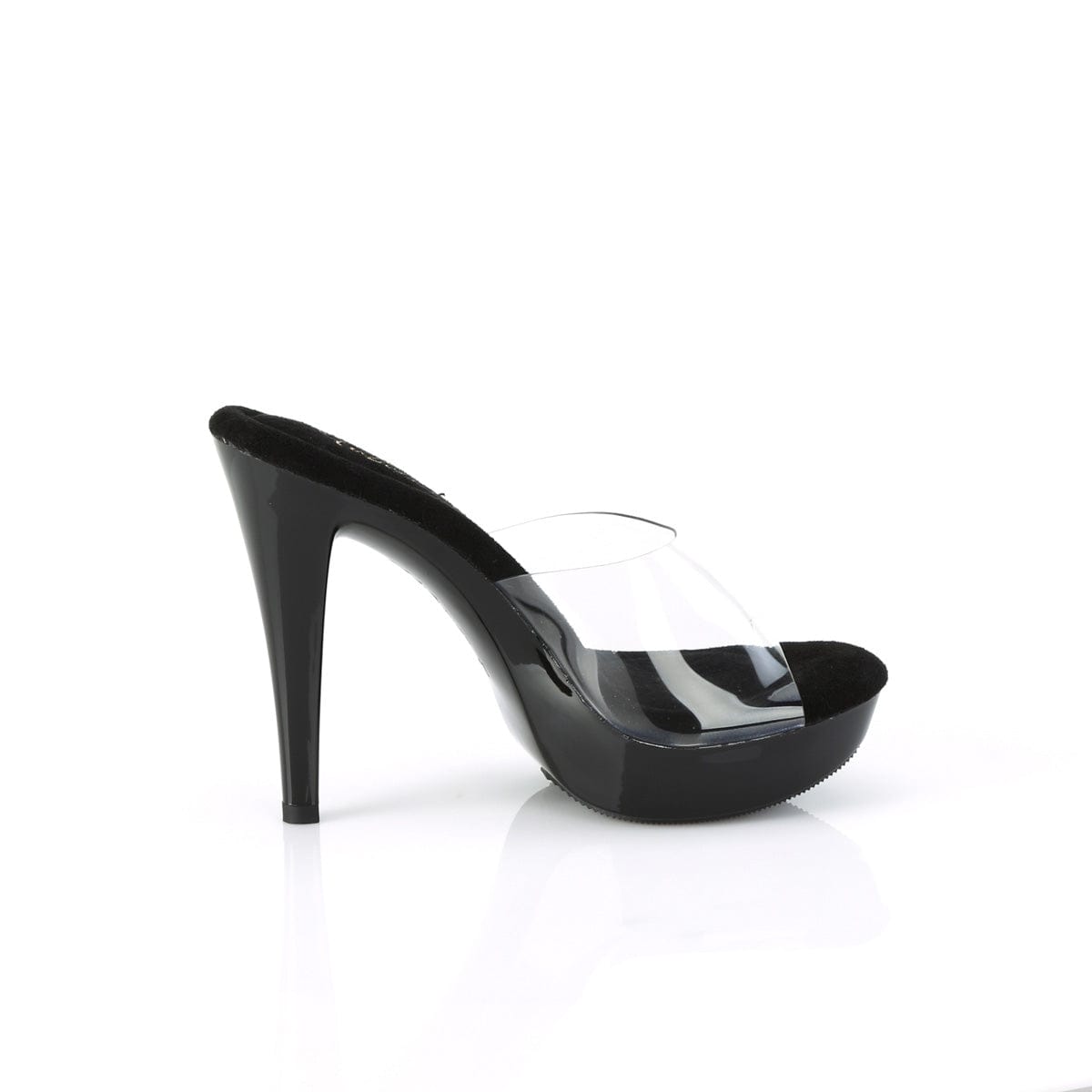 COCKTAIL-501 Clear/Black CURRENT Fabulicious US Size (Women's): 5