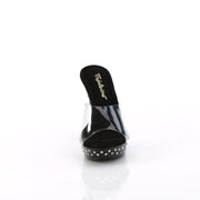 COCKTAIL-501SDT Clear/Black CURRENT Fabulicious US Size (Women's): 5