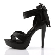 COCKTAIL-568 Black Satin/Black CURRENT Fabulicious US Size (Women's): 5