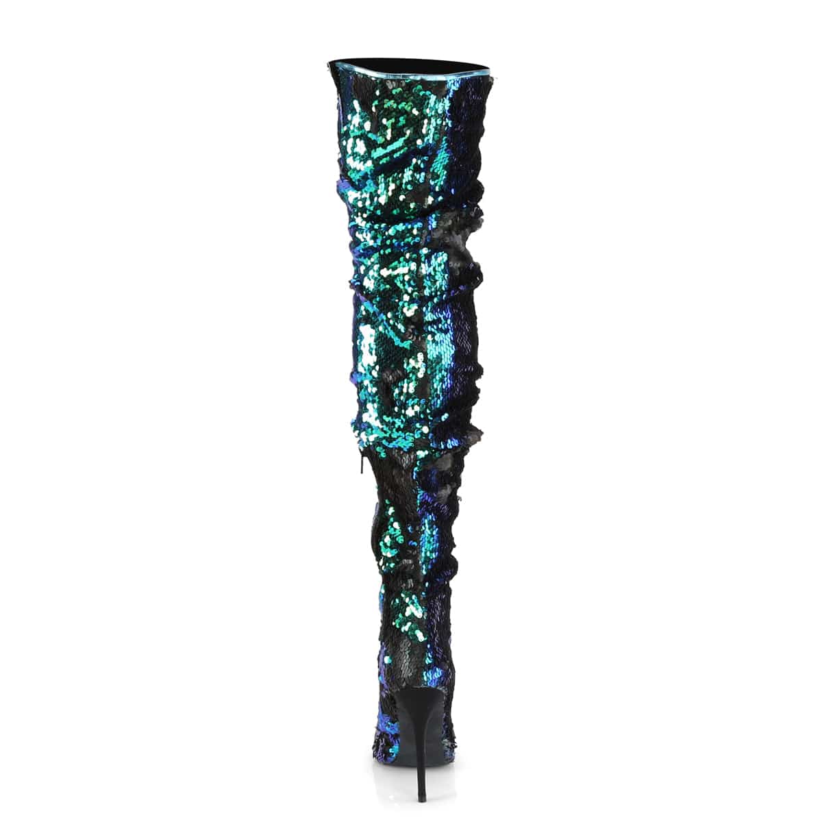 COURTLY-3011 Green Iridescent Sequins Sale Pleaser US Size (Women's): 6