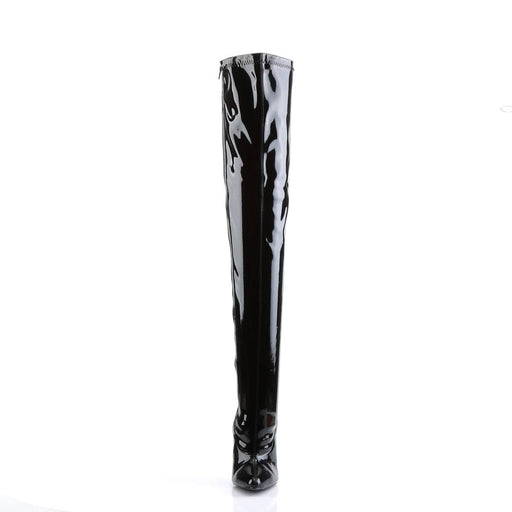 DAGGER-3000 Black Stretch Patent CURRENT Devious US Size (Women's): 5
