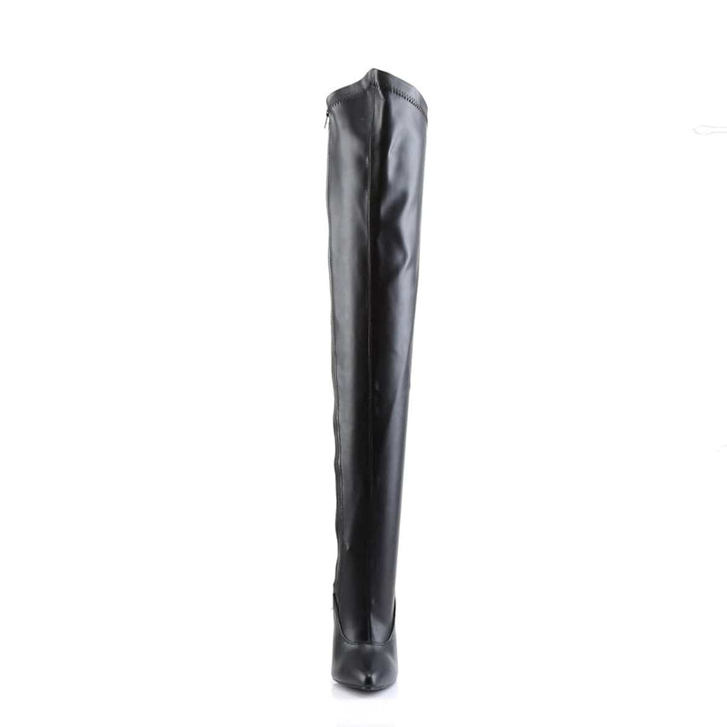 DAGGER-3060 Black Stretch Pu CURRENT Devious US Size (Women's): 5