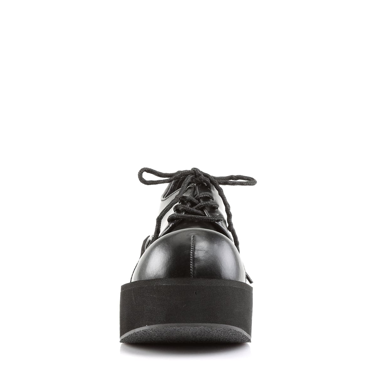 DANK-101 Black Vegan Leather Shoe Demonia US Size (Women's): 5