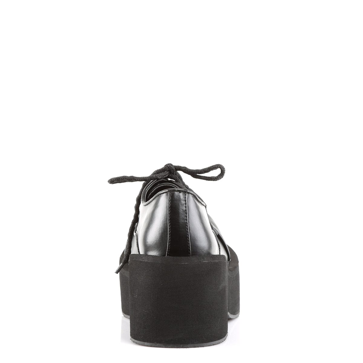 DANK-101 Black Vegan Leather Shoe Demonia US Size (Women's): 5