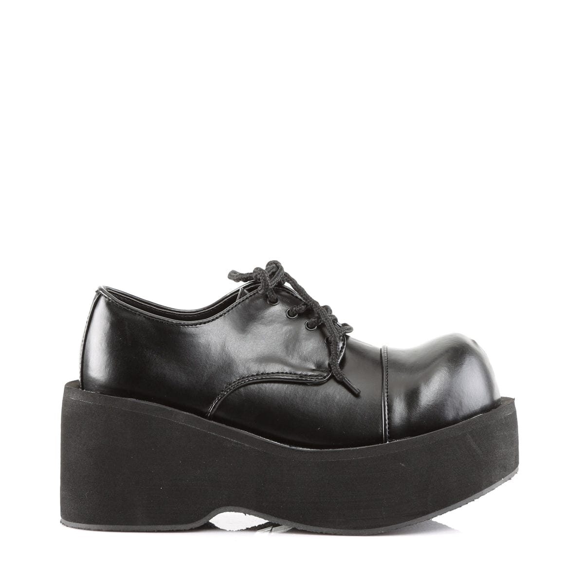 DANK-101 Black Vegan Leather Shoe Demonia US Size (Women's): 5