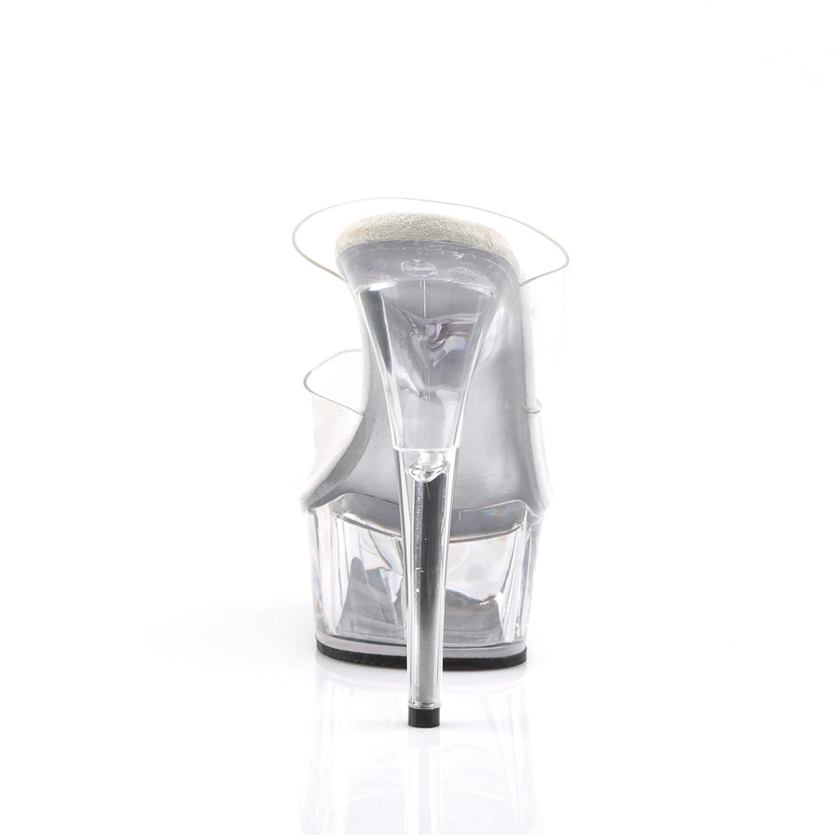 DELIGHT-602 Clear/Clear Slide Pleaser US Size (Women's): 5