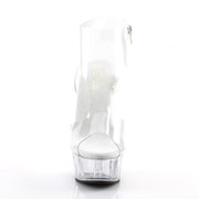 DELIGHT-633 Clear/Clear Platform Sandal Pleaser US Size (Women's): 5