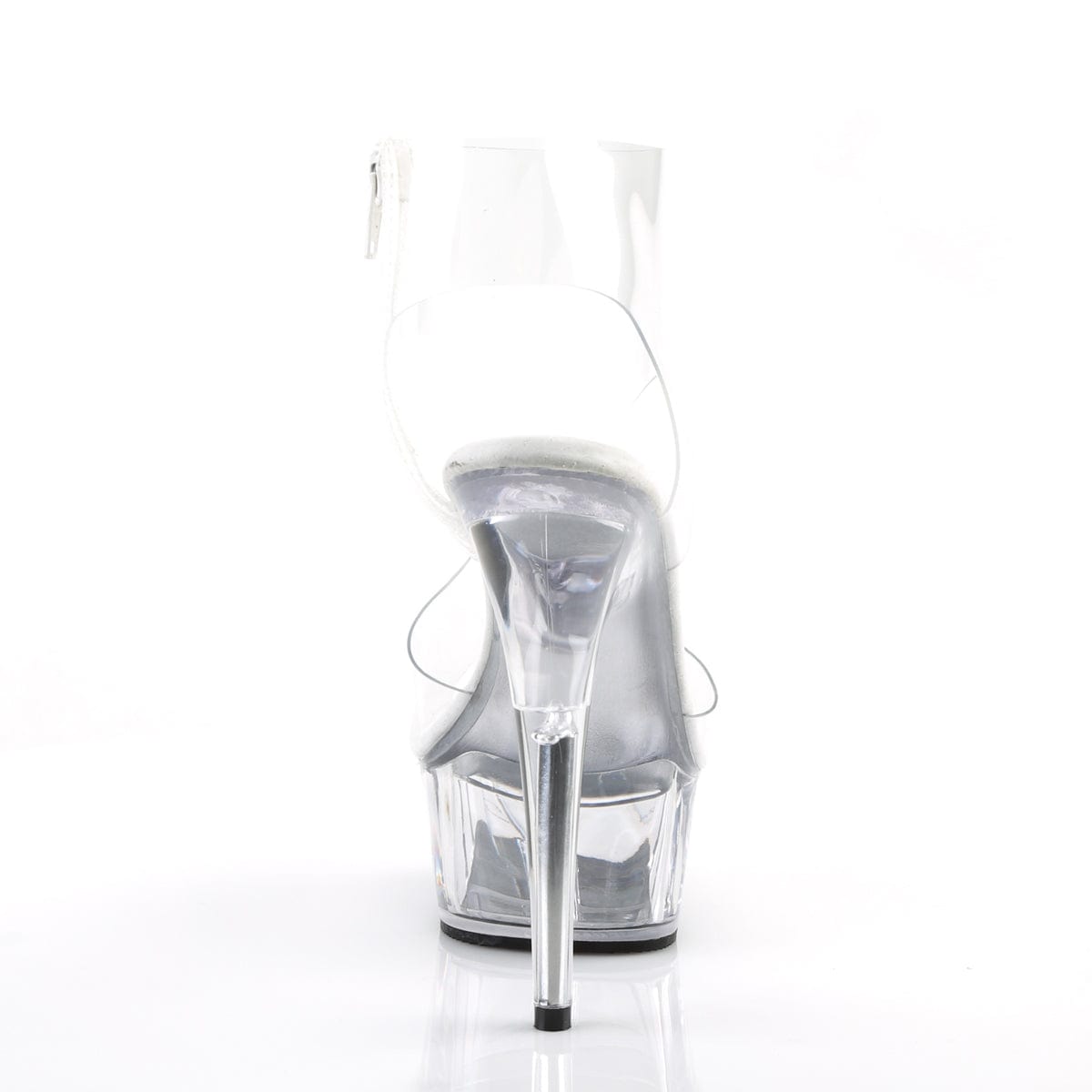 DELIGHT-633 Clear/Clear Platform Sandal Pleaser US Size (Women's): 5