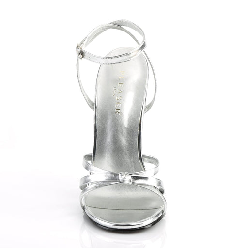 DOMINA-108 Silver Metallic Pu CURRENT Devious US Size (Women's): 5