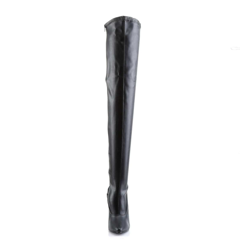 DOMINA-3000 Black Stretch Pu CURRENT Devious US Size (Women's): 6