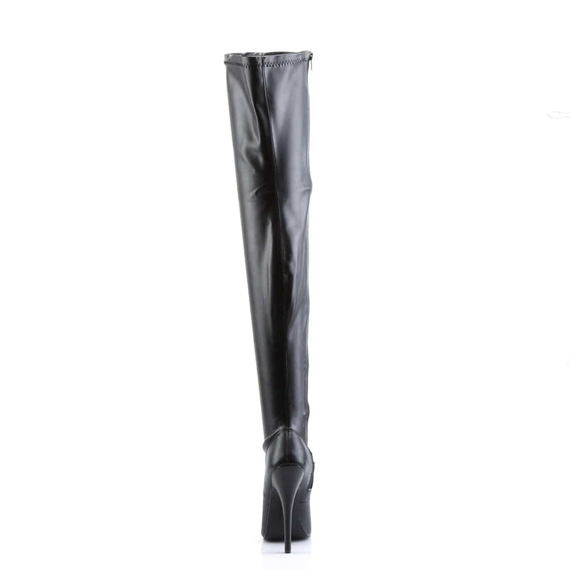 DOMINA-3000 Black Stretch Pu CURRENT Devious US Size (Women's): 6