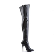 DOMINA-3000 Black Stretch Pu CURRENT Devious US Size (Women's): 6