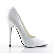 DOMINA-420 White Patent CURRENT Devious US Size (Women's): 5