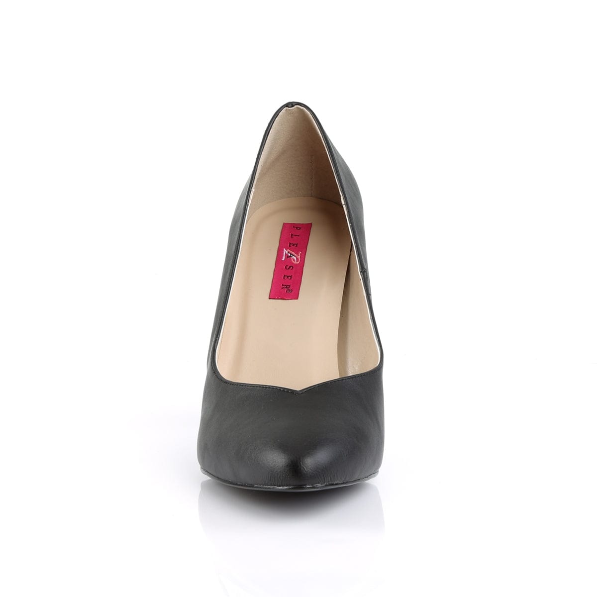 DREAM-420 Black Faux Leather CURRENT Pleaser Pink Label US Size (Women's): 6