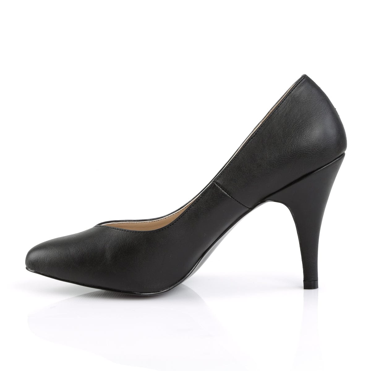DREAM-420 Black Faux Leather CURRENT Pleaser Pink Label US Size (Women's): 6