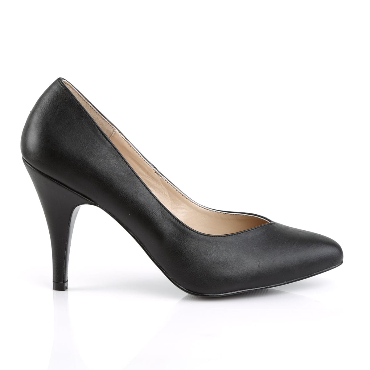 DREAM-420 Black Faux Leather CURRENT Pleaser Pink Label US Size (Women's): 6