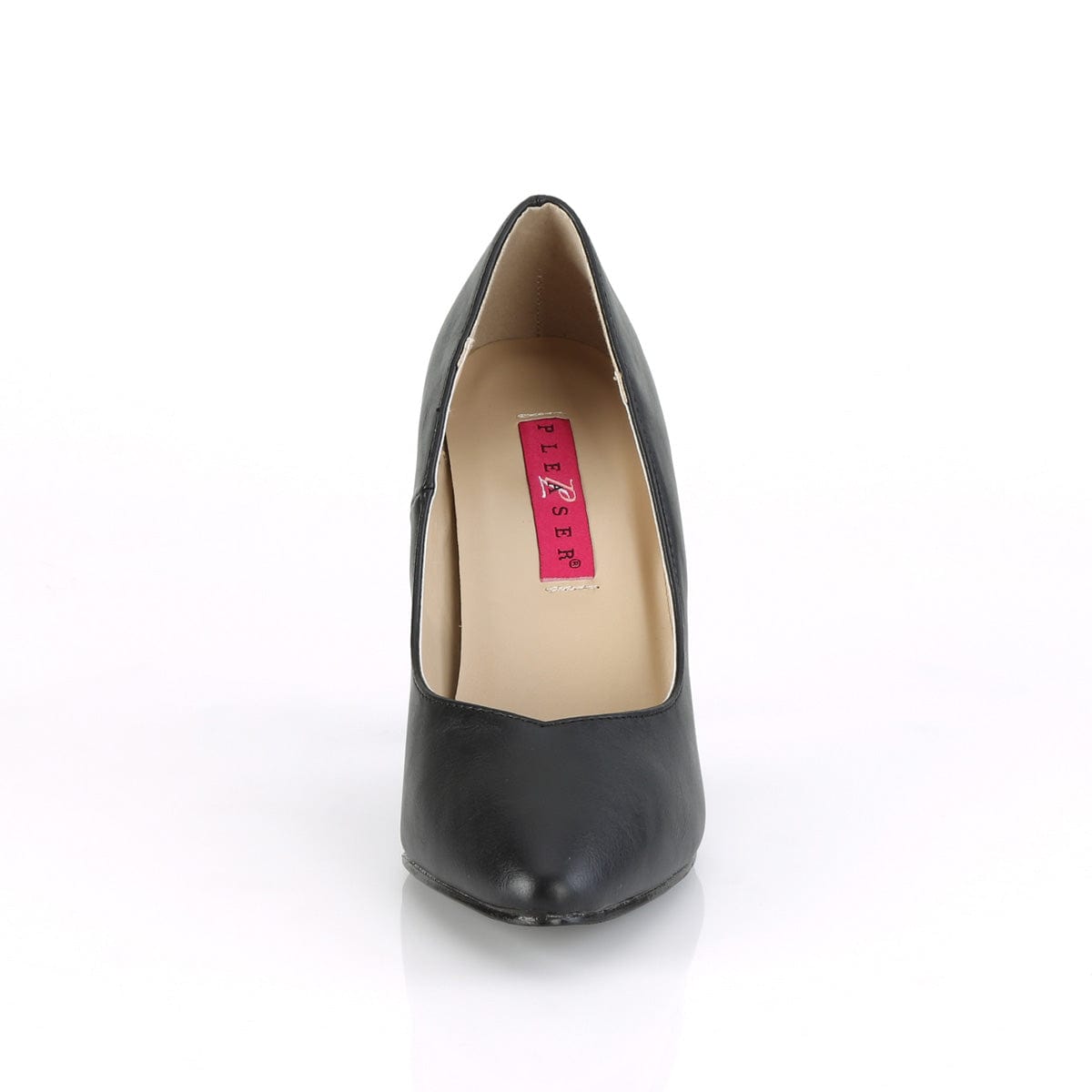 DREAM-420W Black Faux Leather CURRENT Pleaser Pink Label US Size (Women's): 6