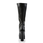 ELECTRA-2020 Black Faux Leather Knee Boot Pleaser US Size (Women's): 6