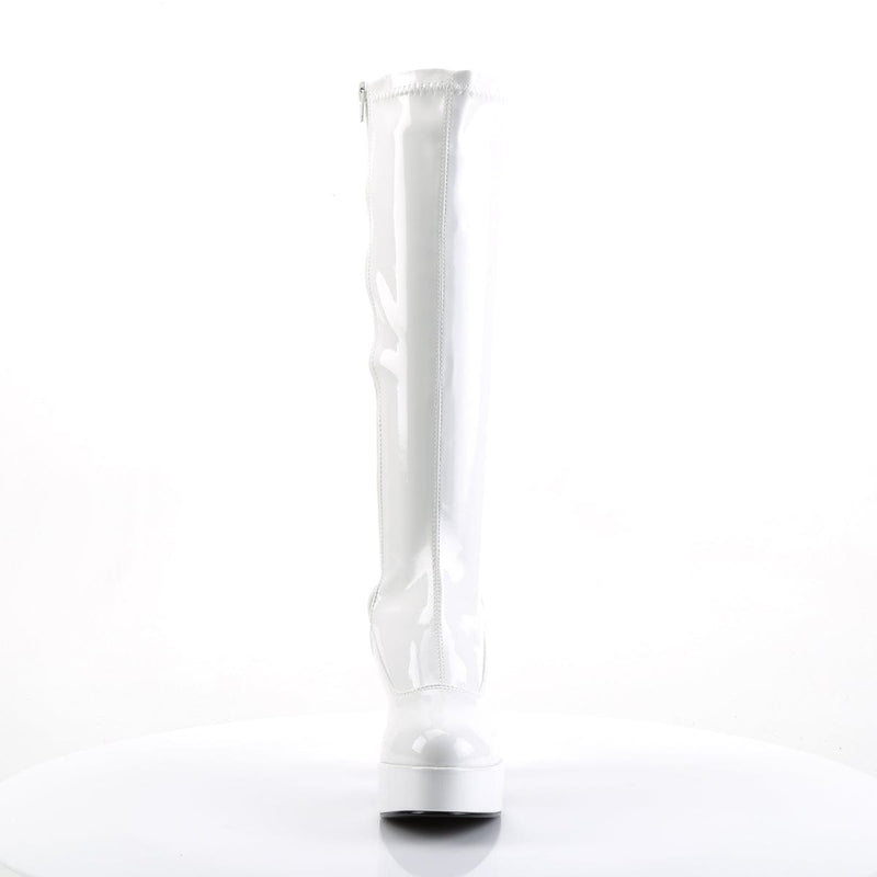 EXOTICA-2000 White Stretch Patent CURRENT Funtasma US Size (Women's): 6