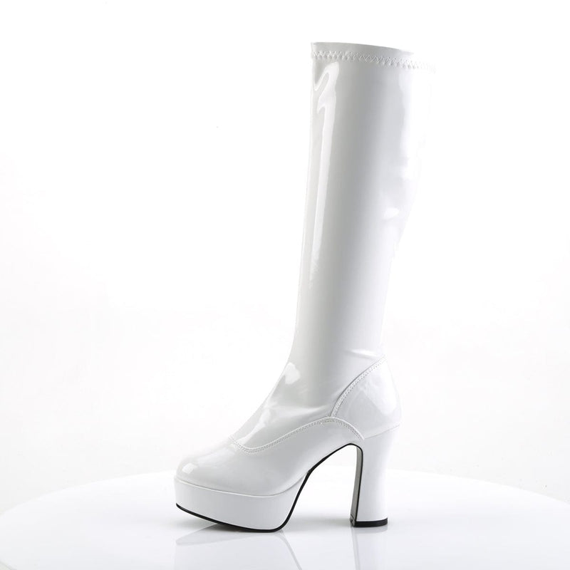 EXOTICA-2000 White Stretch Patent CURRENT Funtasma US Size (Women's): 6