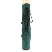FLAMINGO-1020FS Emerald Green F. Suede/Emerald Green F.Suede Ankle Boot Pleaser US Size (Women's): 5