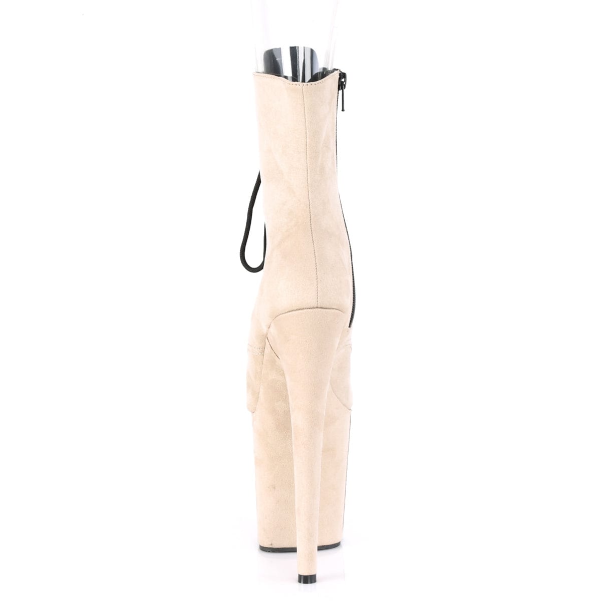 FLAMINGO-1021FS Beige Faux Suede/Beige Faux Suede Ankle Boot Pleaser US Size (Women's): 5