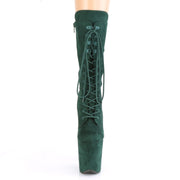 FLAMINGO-1050FS Emerald Green F.Suede/Emerald Green F.Suede Mid-Calf Boot Pleaser US Size (Women's): 5