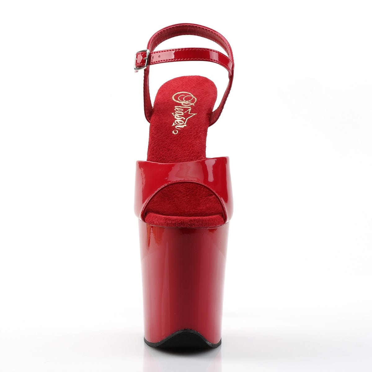 FLAMINGO-809 Red Patent/Red Platform Sandal Pleaser US Size (Women's): 5