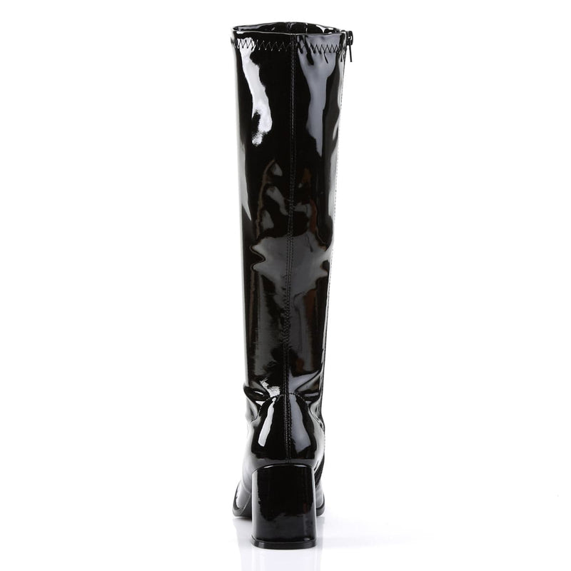 GOGO-300 Black Stretch Patent CURRENT Funtasma US Size (Women's): 5